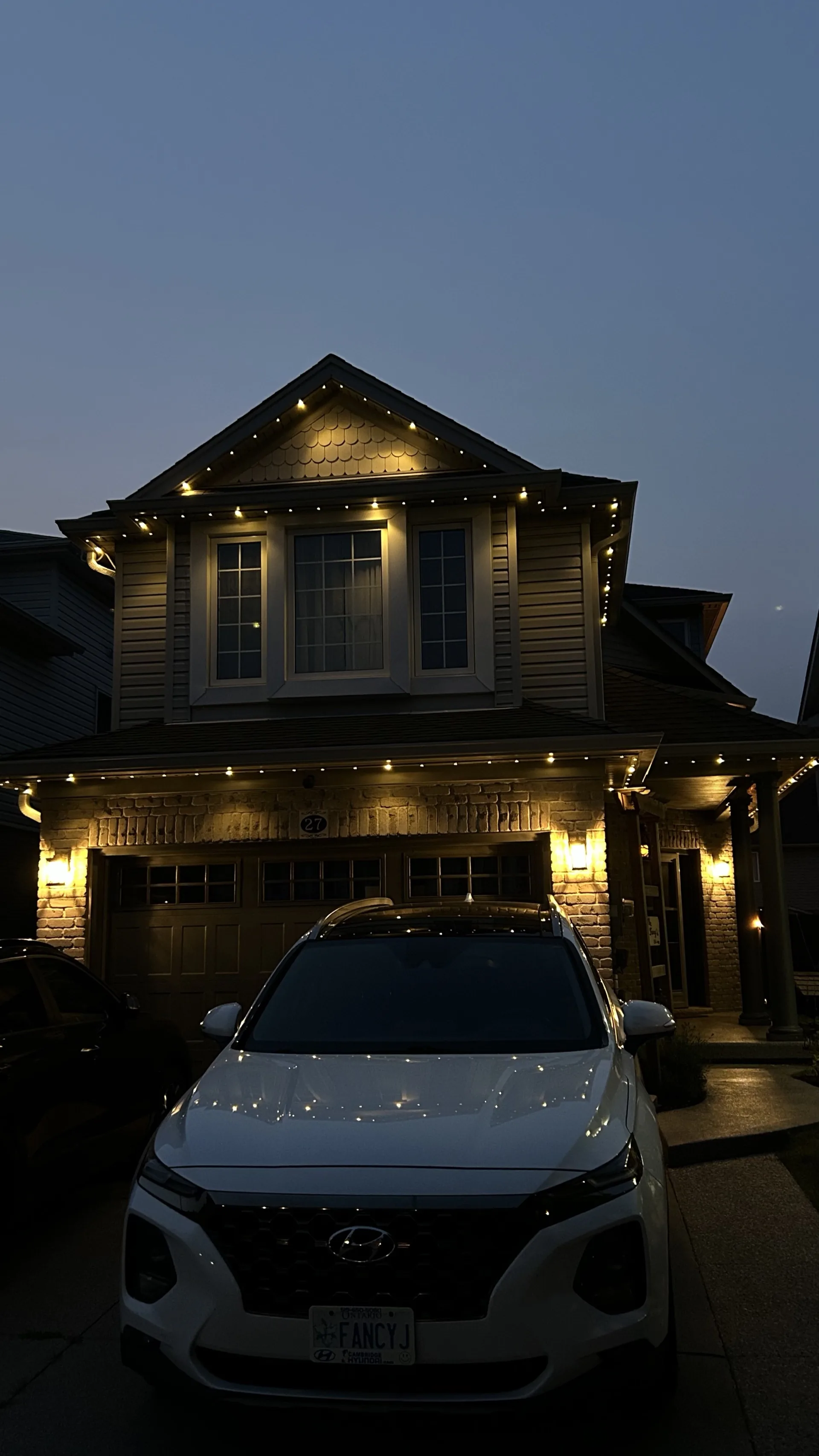 Holiday lighting installation Waterloo Ontario 4