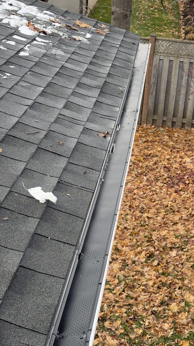 gutter guard installation Waterloo Ontario