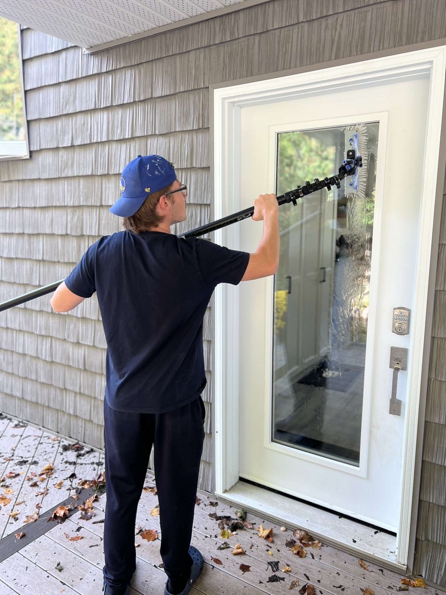 window cleaning project Guelph Ontario
